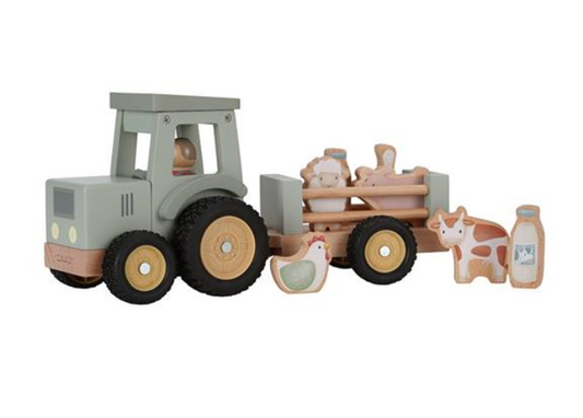 טרקטור עם עגלה Little Farm