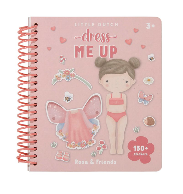 ספר Dress me up רוזה וחברים Little Dutch