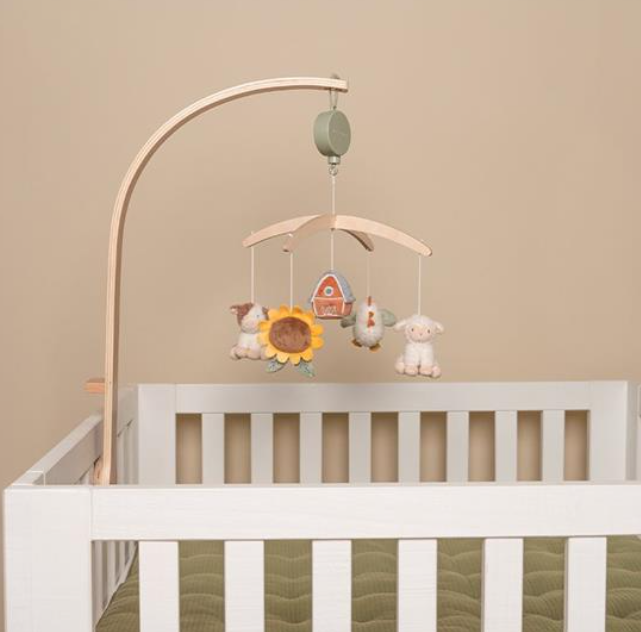 מובייל מוזיקלי מעץ קטן הולנדי Little Farm