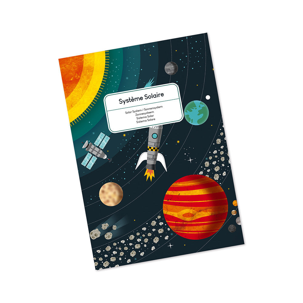 Educational Puzzle Solar System -