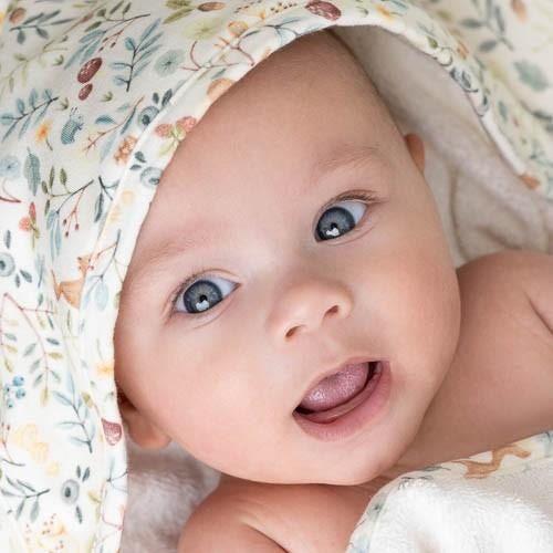 Hooded Towel 75x75 cm | Forest Wonders