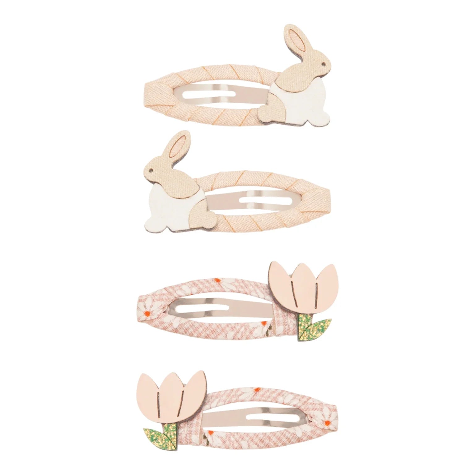 Bunny & Flower Clips