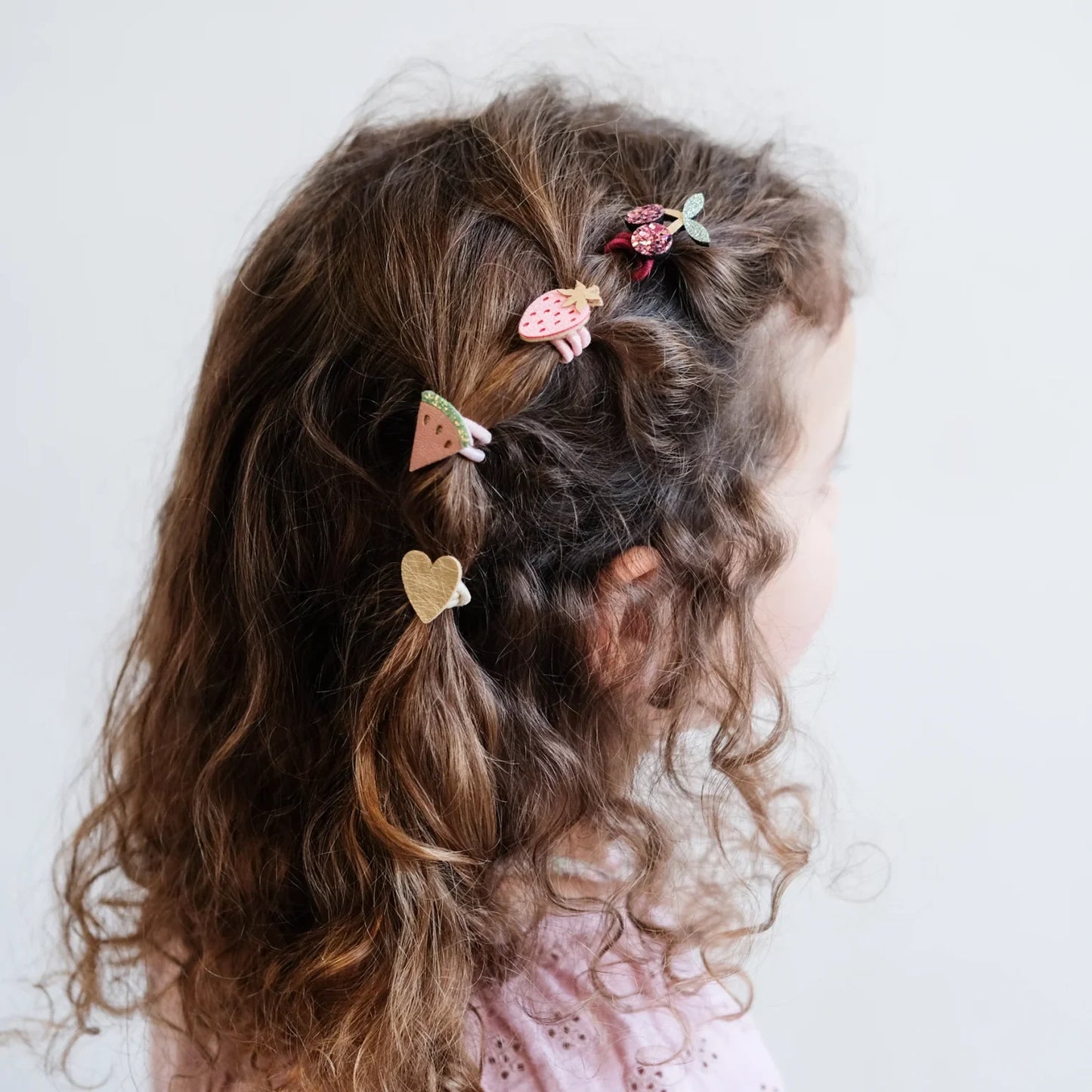 Summer Stripes Bow Scrunchies
