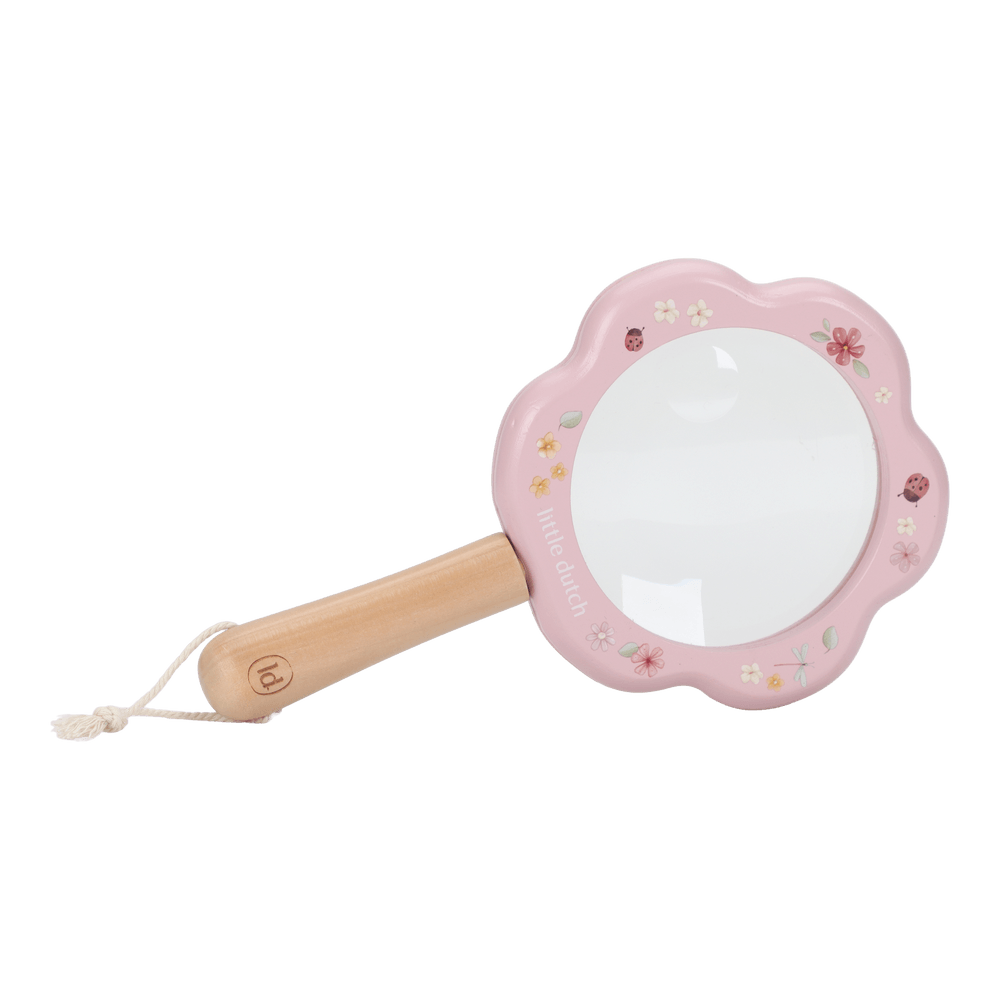 Wooden Magnifying Glass | Pink
