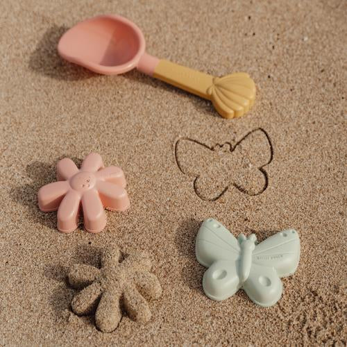 Beach Set Sand Shapes | Flowers & Butterflies