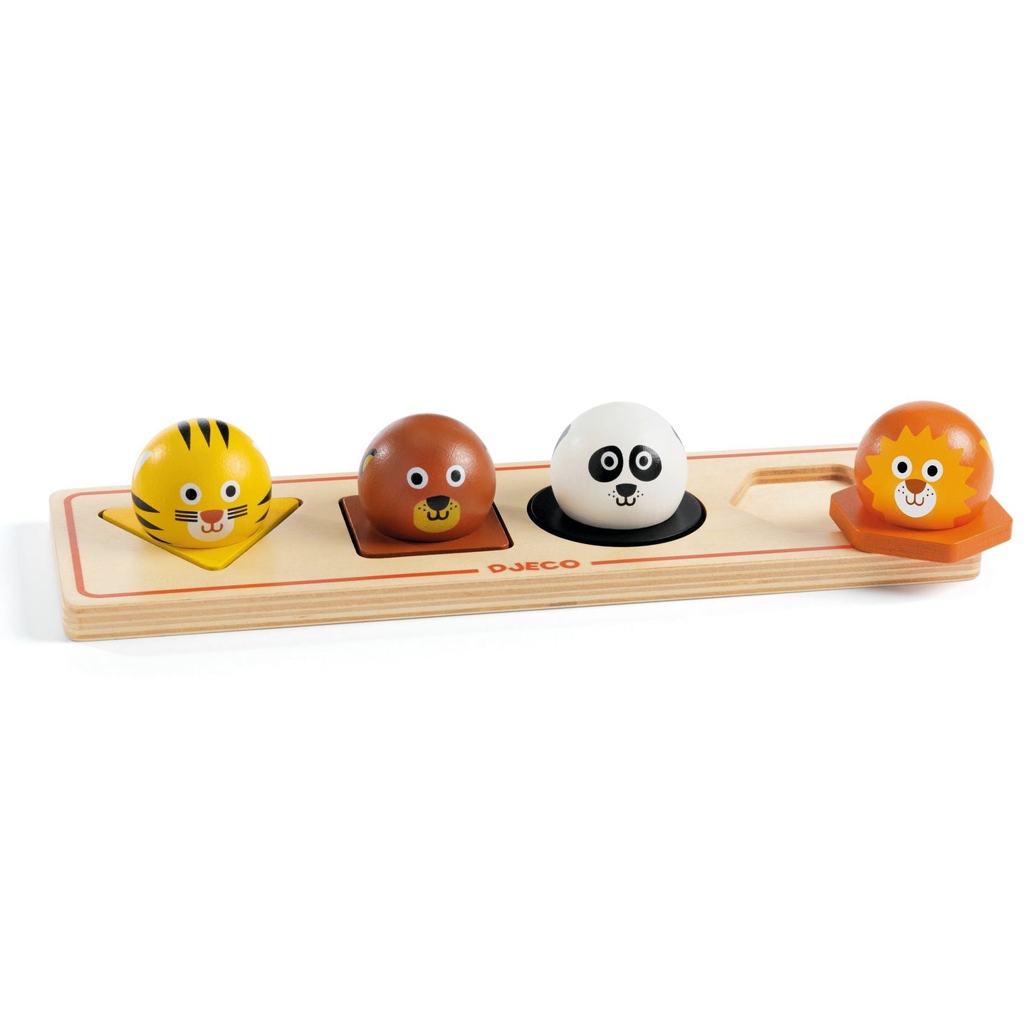 Wooden Puzzle - Spherical Animals