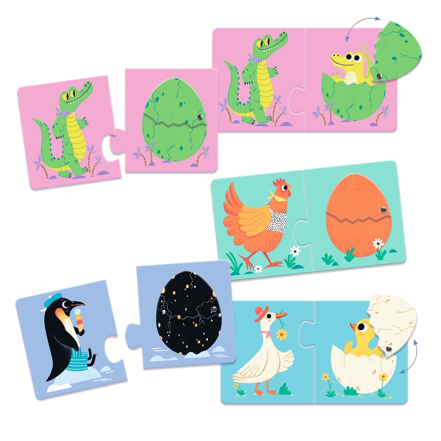 Duo Puzzle - Egg-Laying Animals