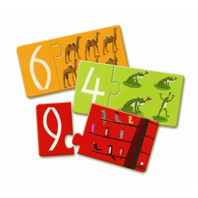 Duo Puzzle - Numbers