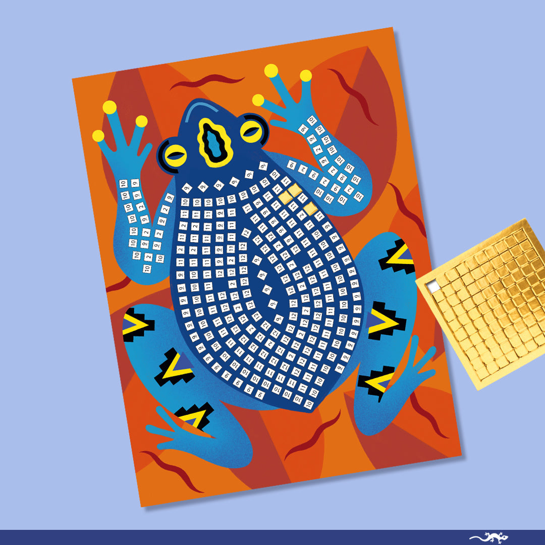 Mosaic Glitter Creation - Jungle