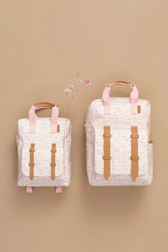 תיק גב גדול – פרחים קטנים