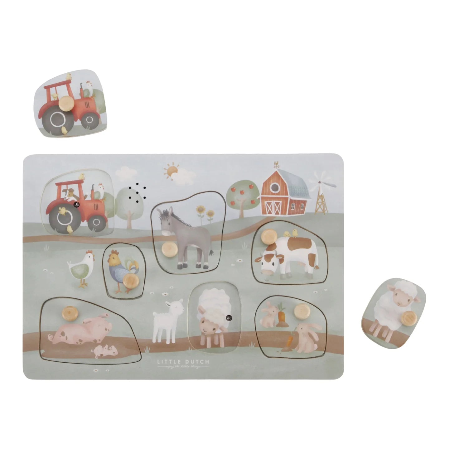 Wooden Sound Puzzle | Little Farm