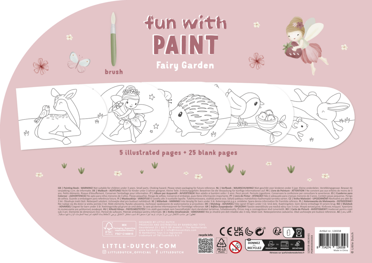 Painting Book | Fairy Garden