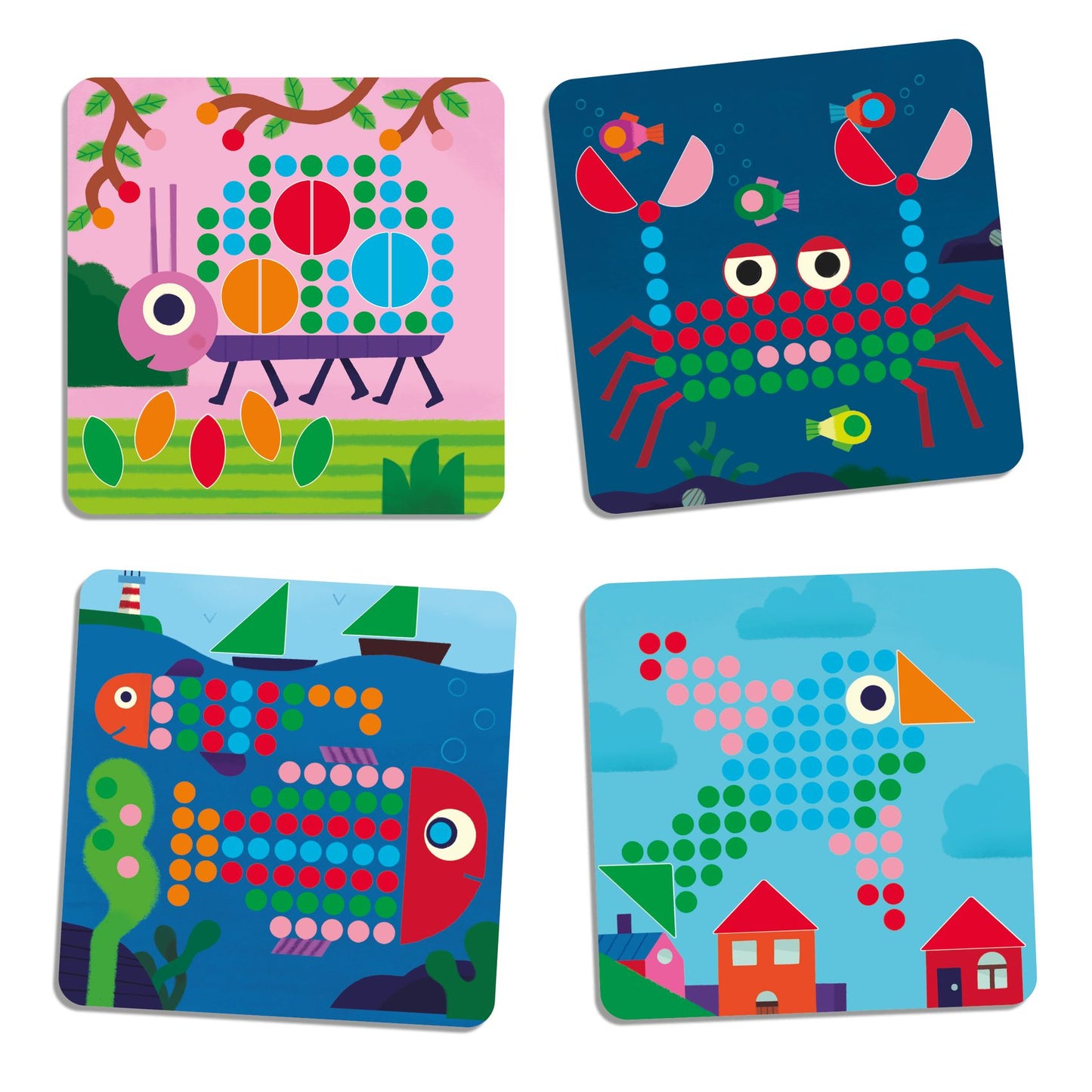 Studies - Mini Animal Mosaic