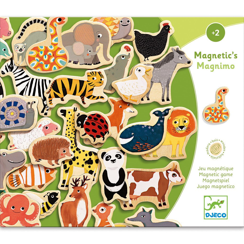 Wooden magnets - animals