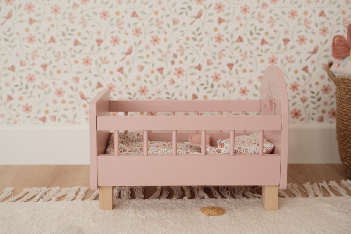 Wooden Doll Bed NEW
