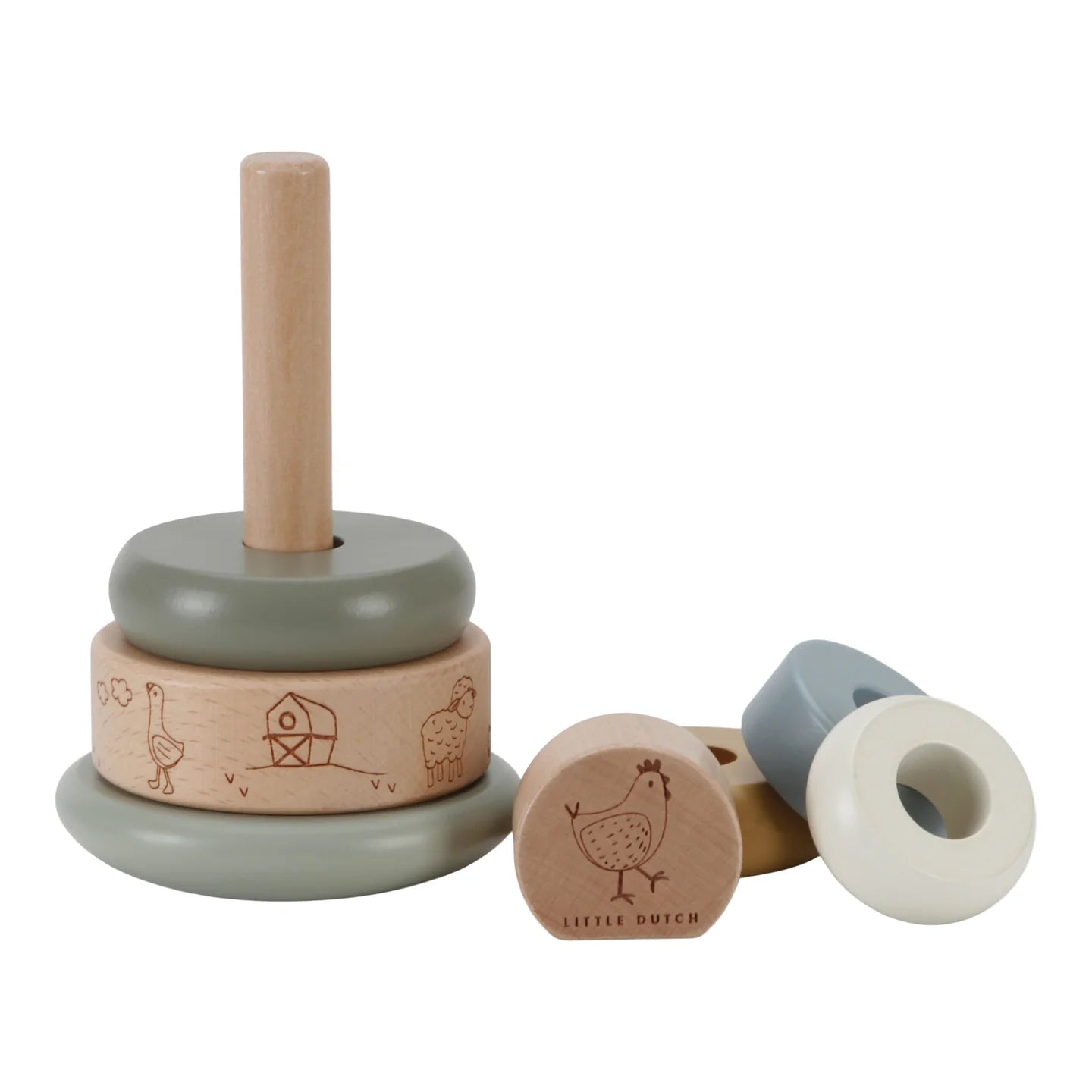 Rocking Ring Stacker | Little Farm