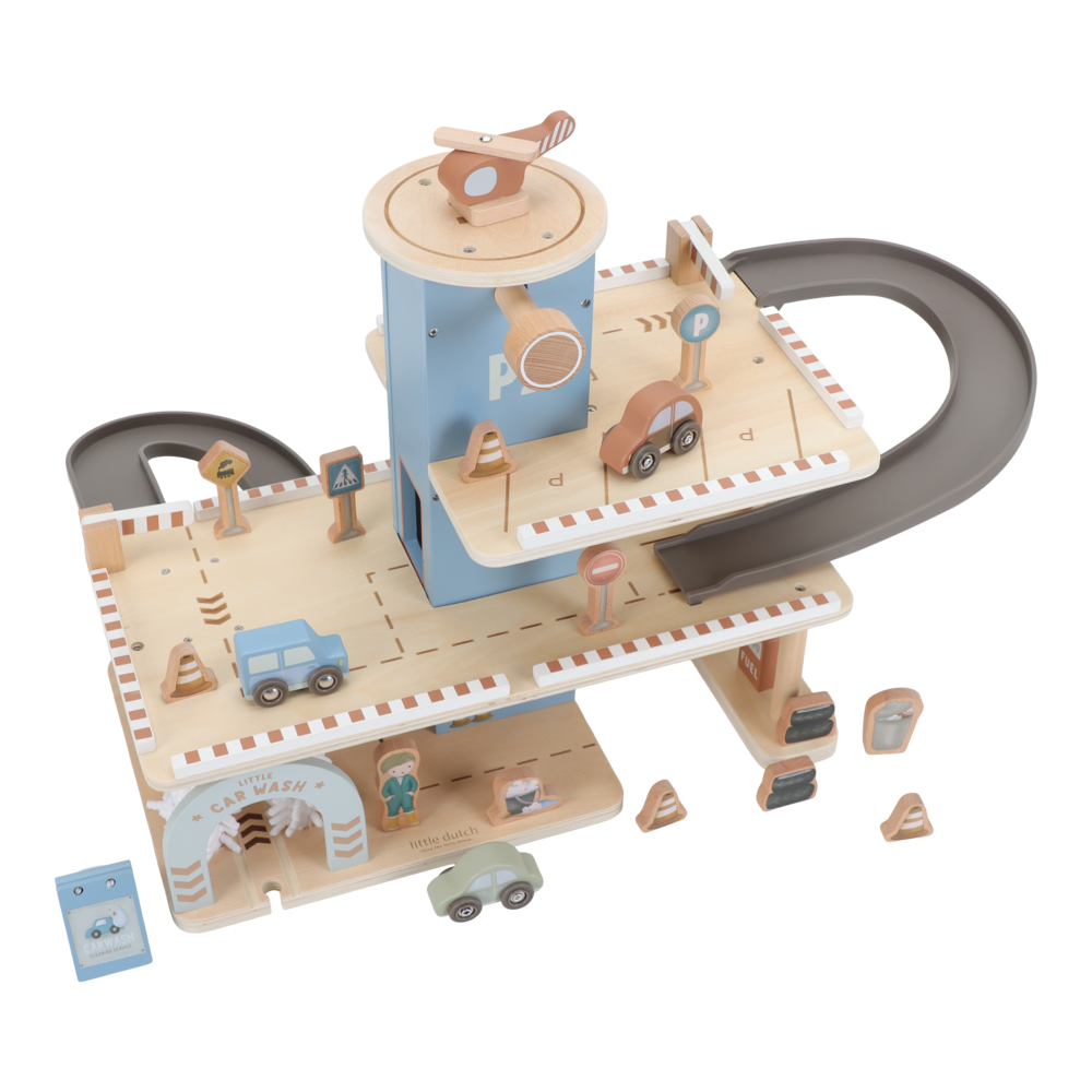 Wooden Parking Garage NEW