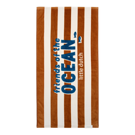 Beach Towel | Ochre Stripes