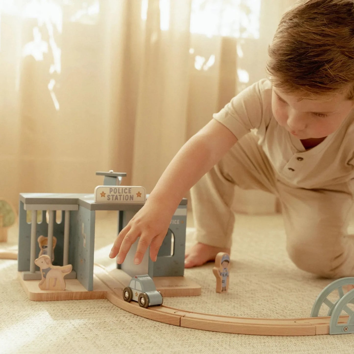 Wooden Police Station