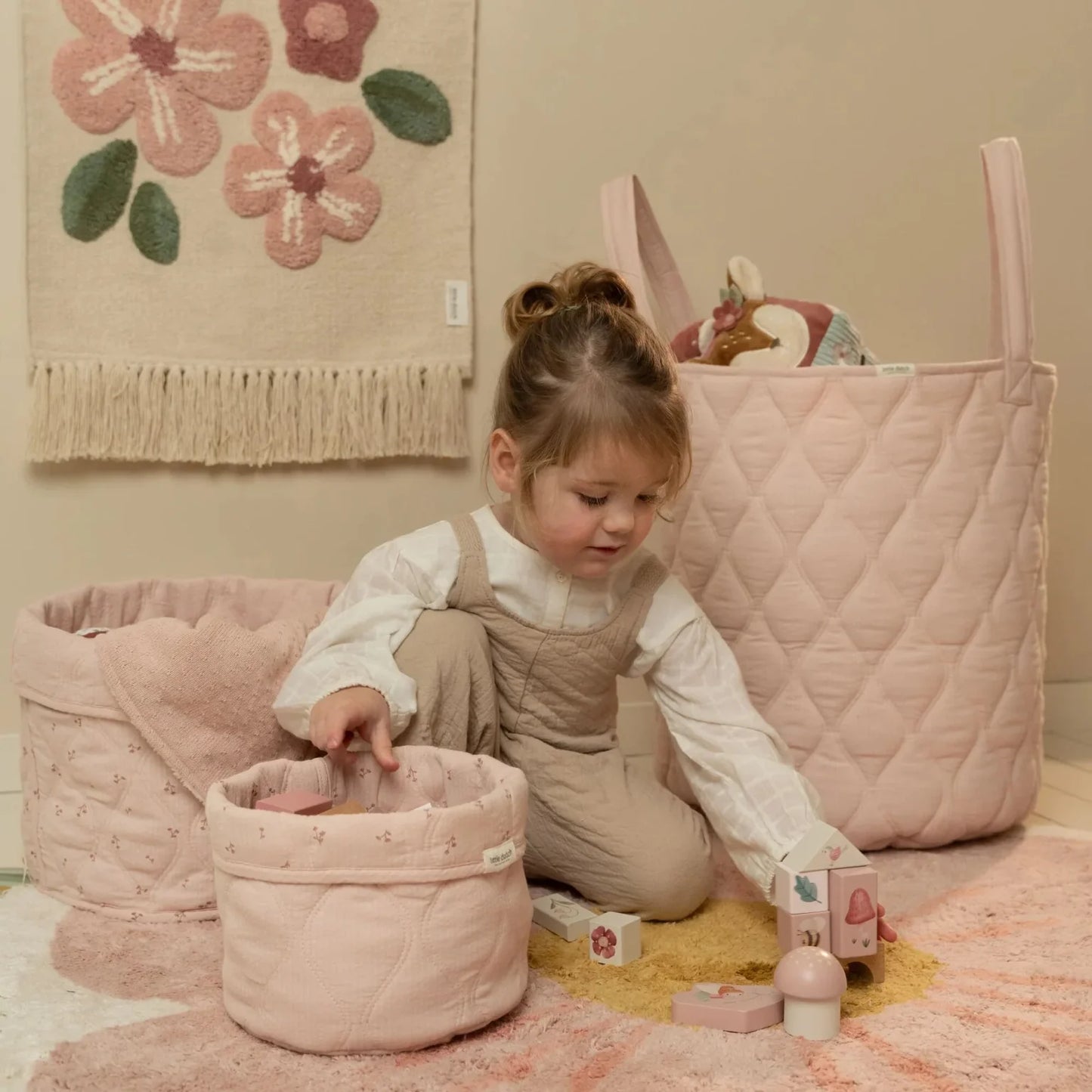 Quilted Basket XL | Blossom