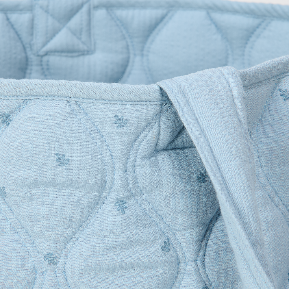 Quilted Basket XL | Denim Blue