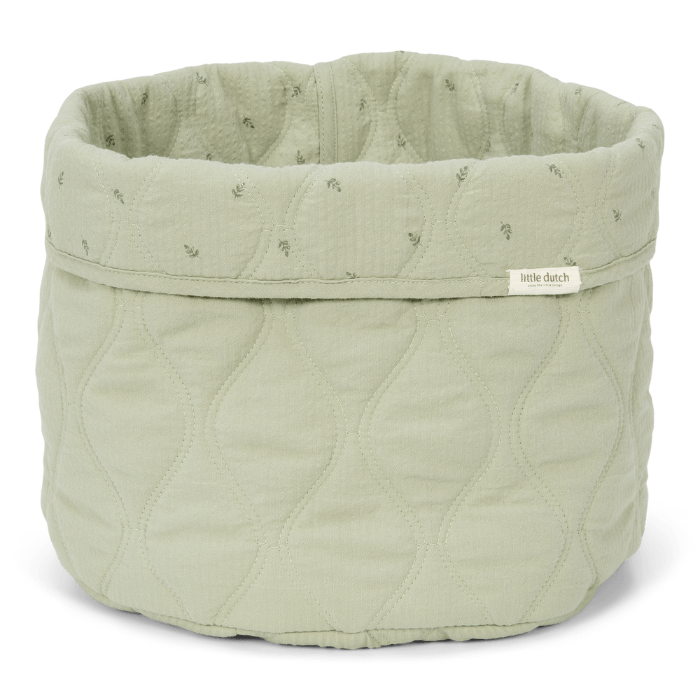 Quilted Basket Large | Sage