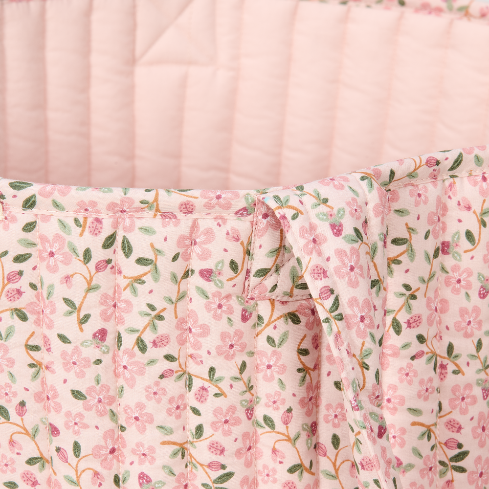 Quilted Basket XL | Pink Floral