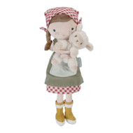 Little Dutch Cuddle Doll Farmer Rosa With Sheep - 35 cm