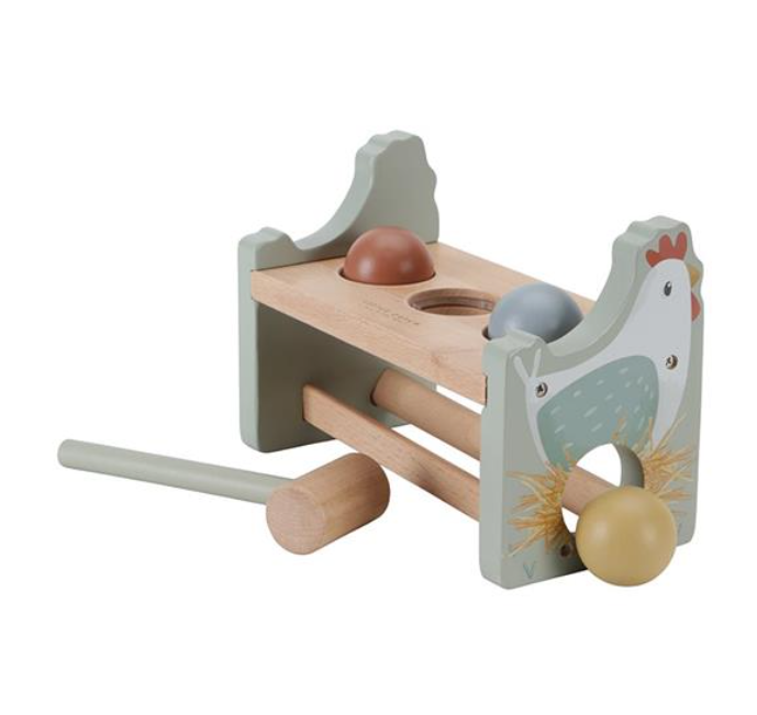 Pounding Bench with Rolling balls Little Farm