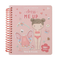 ספר Dress me up רוזה וחברים Little Dutch