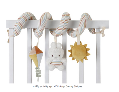 miffy activity spiral Vintage Sunny Stripes