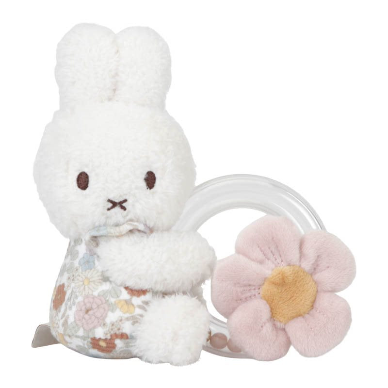 Miffy x Little Dutch Rattle Ring Vintage