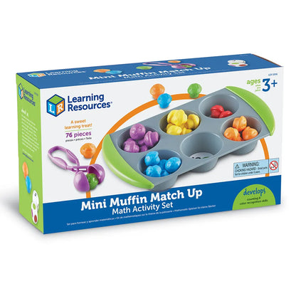 Mini Muffin Match Up Math Activity