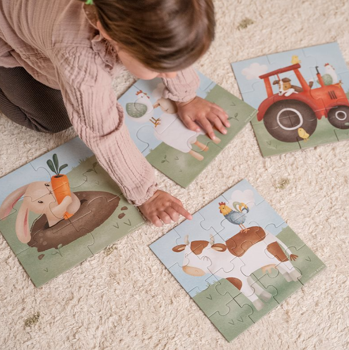 Little 4 in 1 puzzles Little Farm