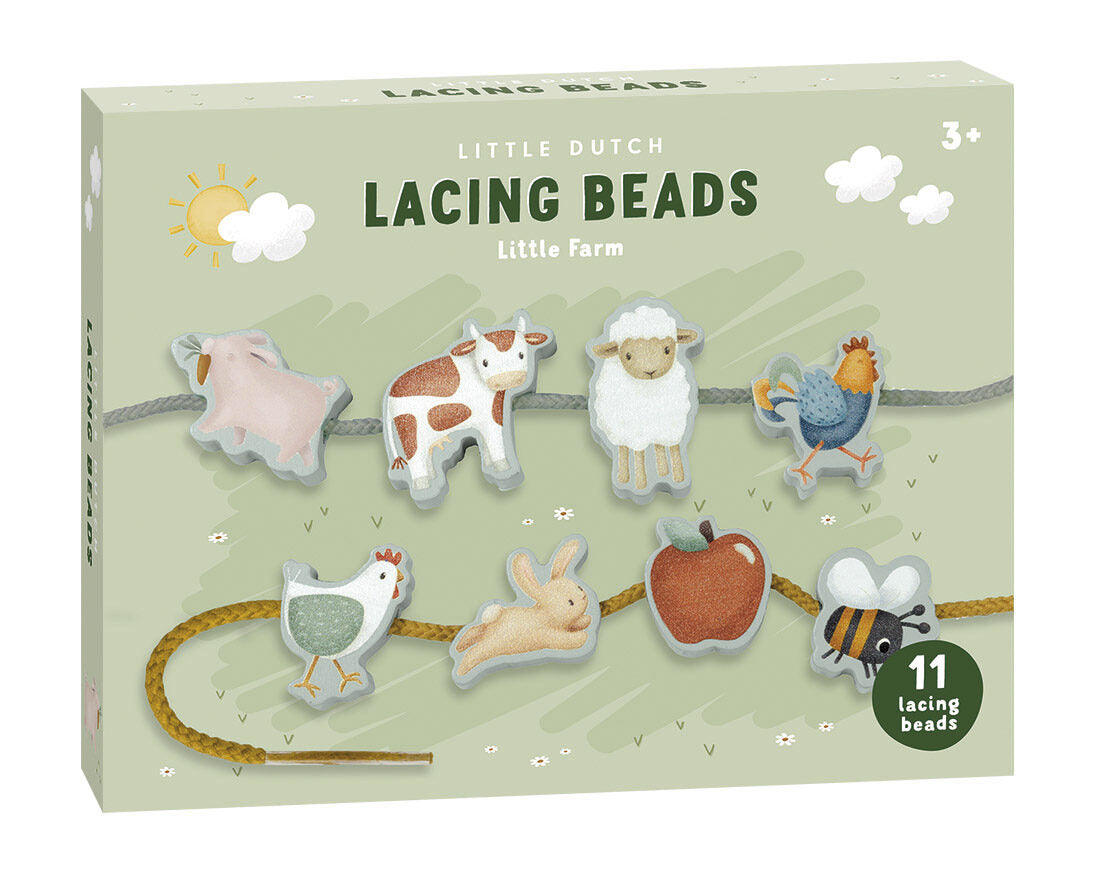 Lacing Beads | Little Farm