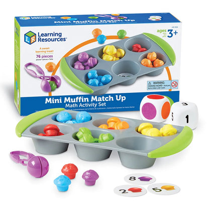 Mini Muffin Match Up Math Activity