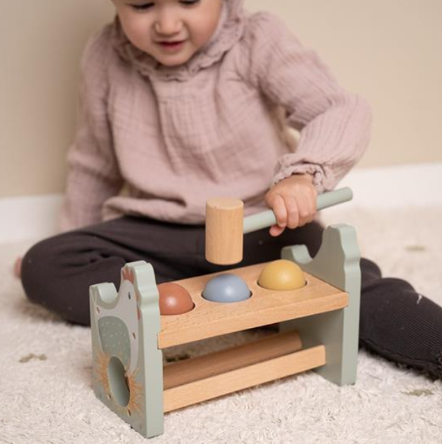 Pounding Bench with Rolling balls Little Farm