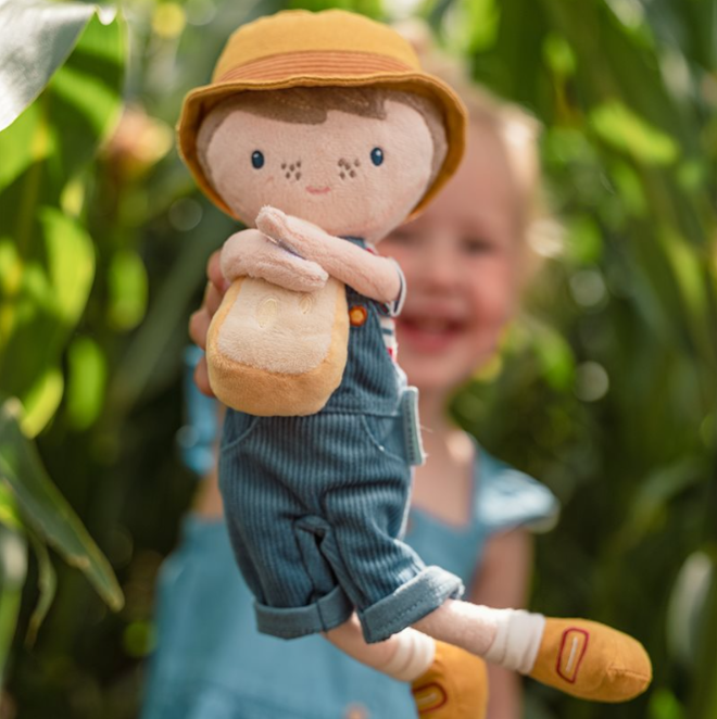 Little Dutch Cuddle doll Dutch Farmer Jim 35cm