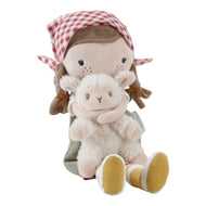 Little Dutch Cuddle Doll Farmer Rosa With Sheep - 35 cm