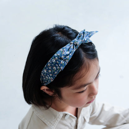 Floral edie bow alice - teal