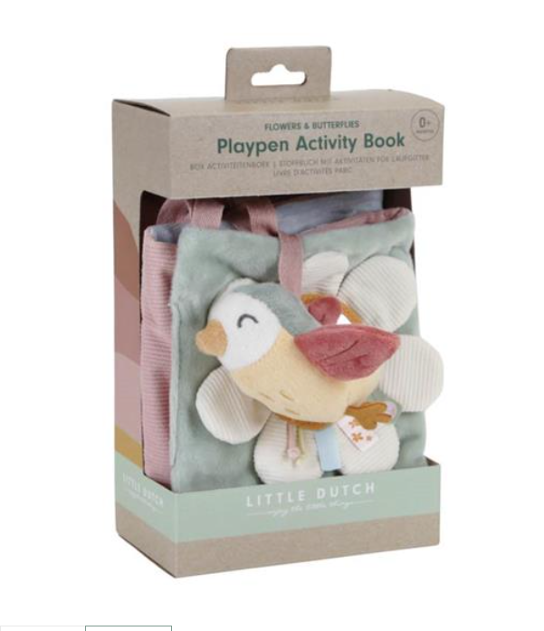 Playpen Activity Book Flowers & Butterflies