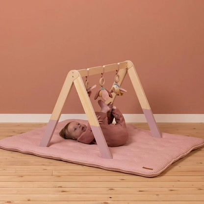 Little Dutch Wooden Baby Gym - Flowers + Butterflies