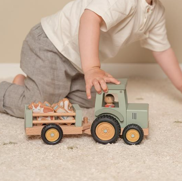 Tractor with trailerLittle Farm