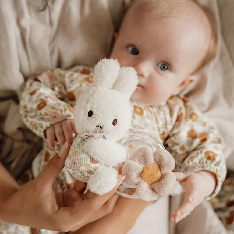 Miffy x Little Dutch Rattle Ring Vintage