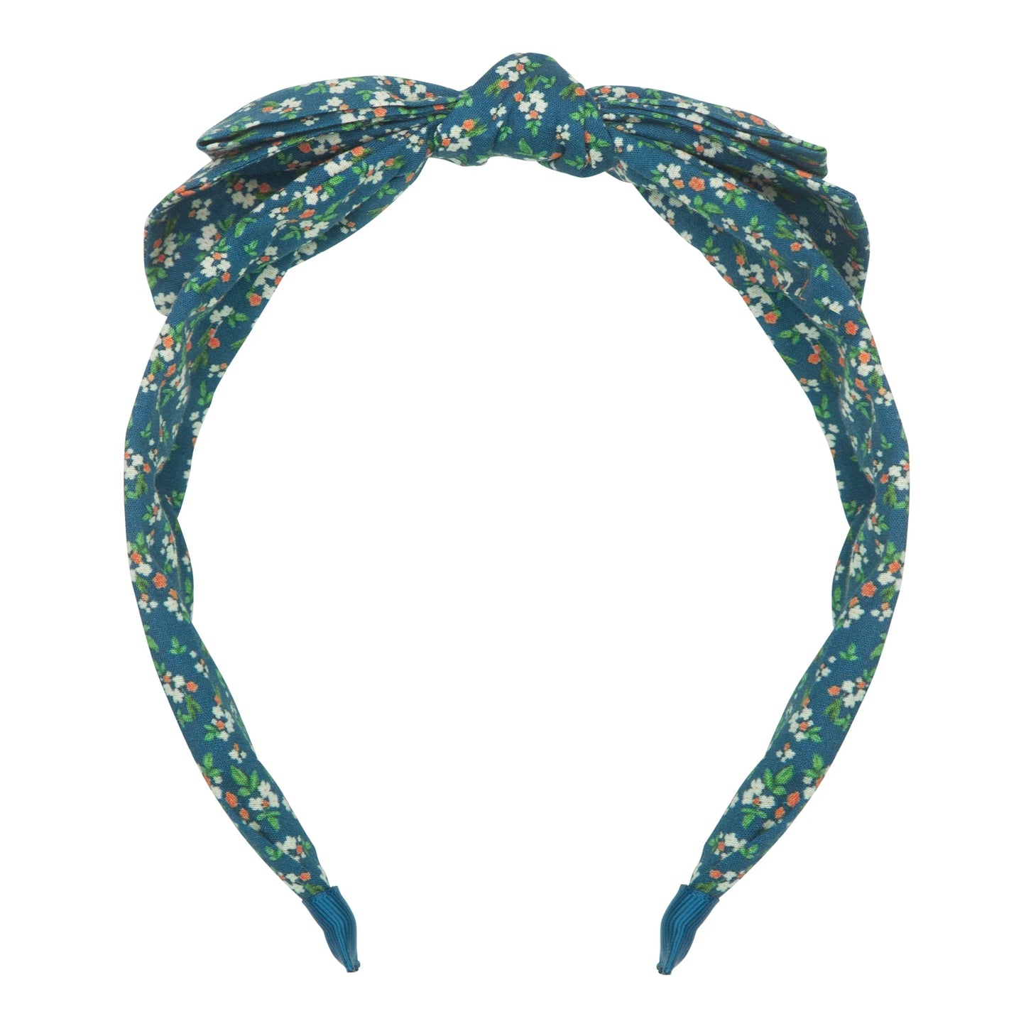 Floral edie bow alice - teal