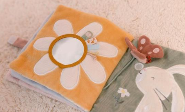 Soft activity book Flowers & Butterflies