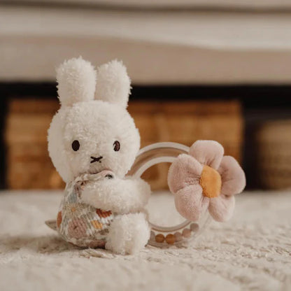 Miffy x Little Dutch Rattle Ring Vintage