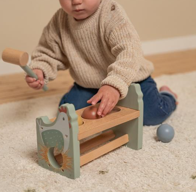 Pounding Bench with Rolling balls Little Farm