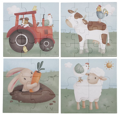 Little 4 in 1 puzzles Little Farm