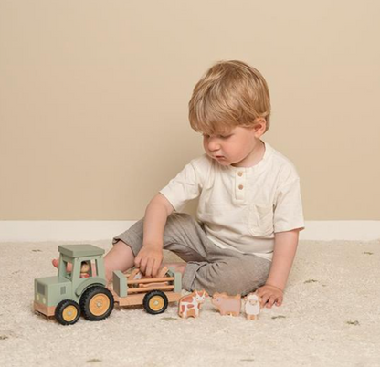 Tractor with trailerLittle Farm